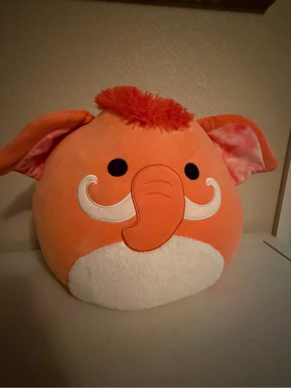 Wilbie the Orange Woolly Mammoth Squishmallow Stuffed animal Plush toy cute